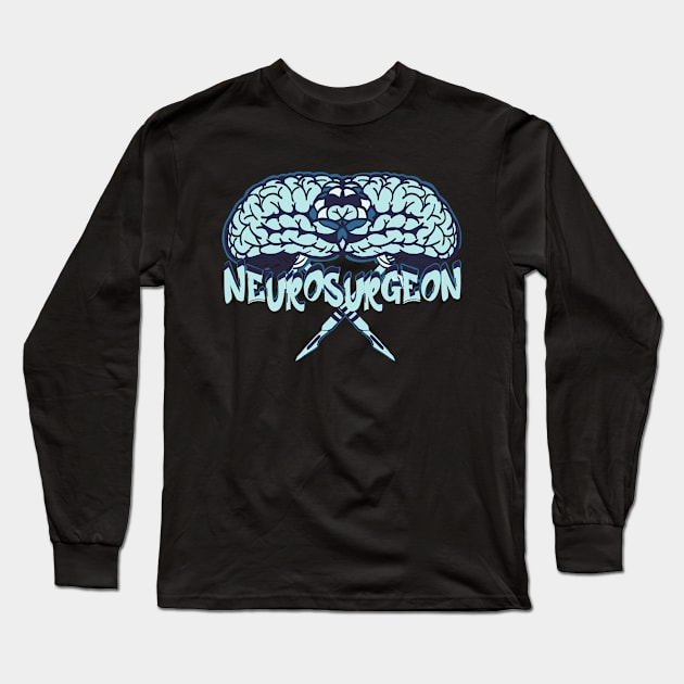 neurosurgeon Long Sleeve T-Shirt by four captains